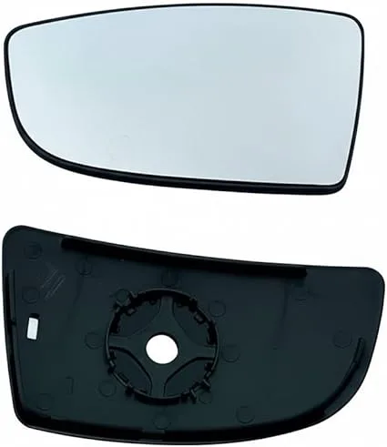Ford Transit Chassis Cab Clip-on Wing Mirror Glass 2014-2024 — Non-heated, Wide Angle, Blind-Spot, Lower Glass — Left Passenger Side