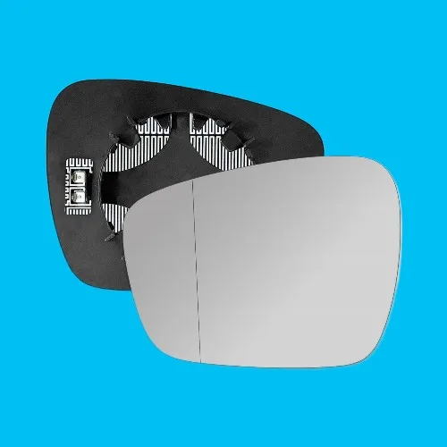 Ford Edge Clip-on Wing Mirror Glass 2016-2024 — Heated, Wide Angle — Left Passenger Side