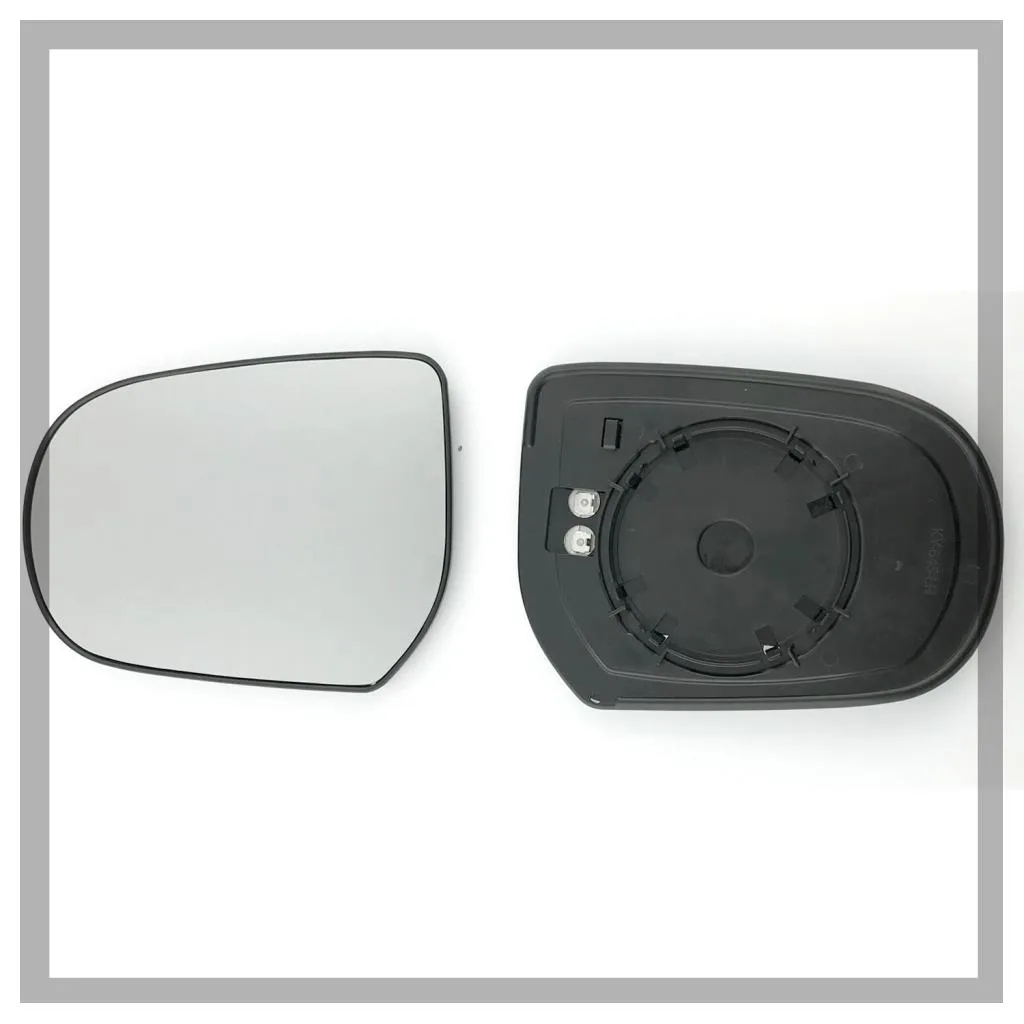 Ford Maverick Clip-on Wing Mirror Glass 2000-2006 — Heated, Convex — Left Passenger Side