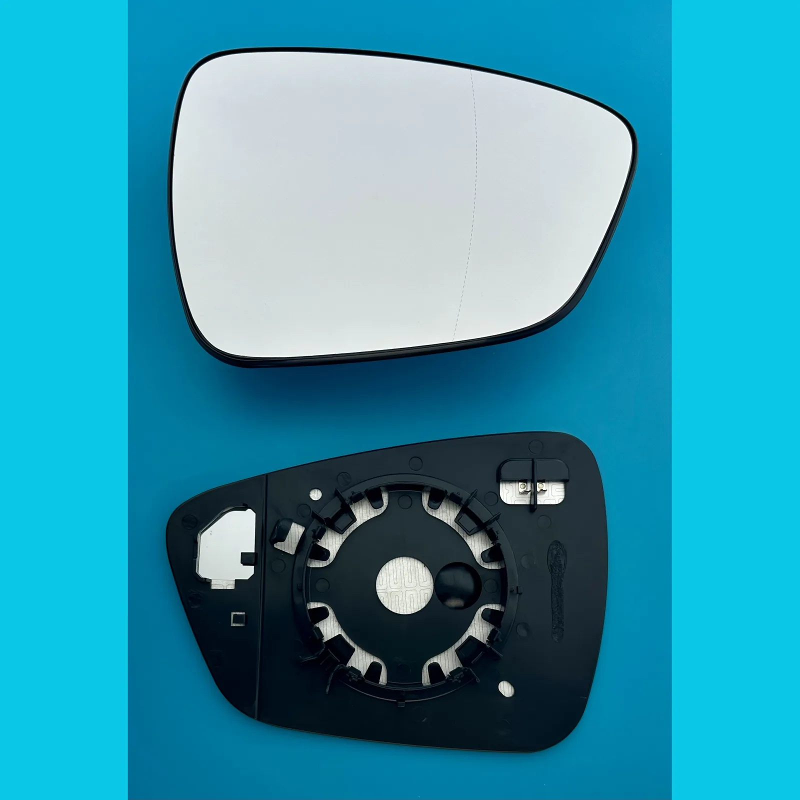 Ford Kuga Clip-on Wing Mirror Glass 2020 onwards — Heated, Wide Angle — Right Driver Side