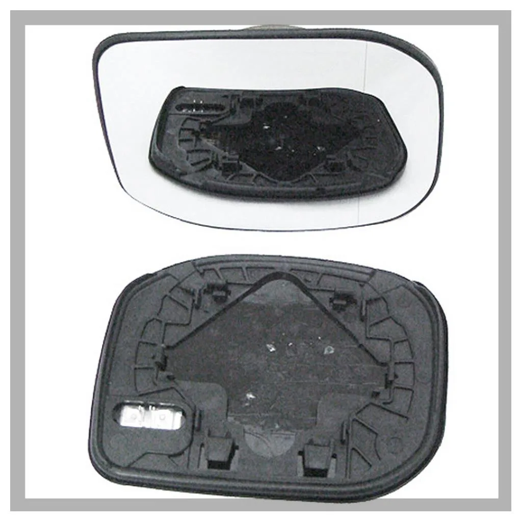 Clip on Wing Mirror Glass — Right Driver Side