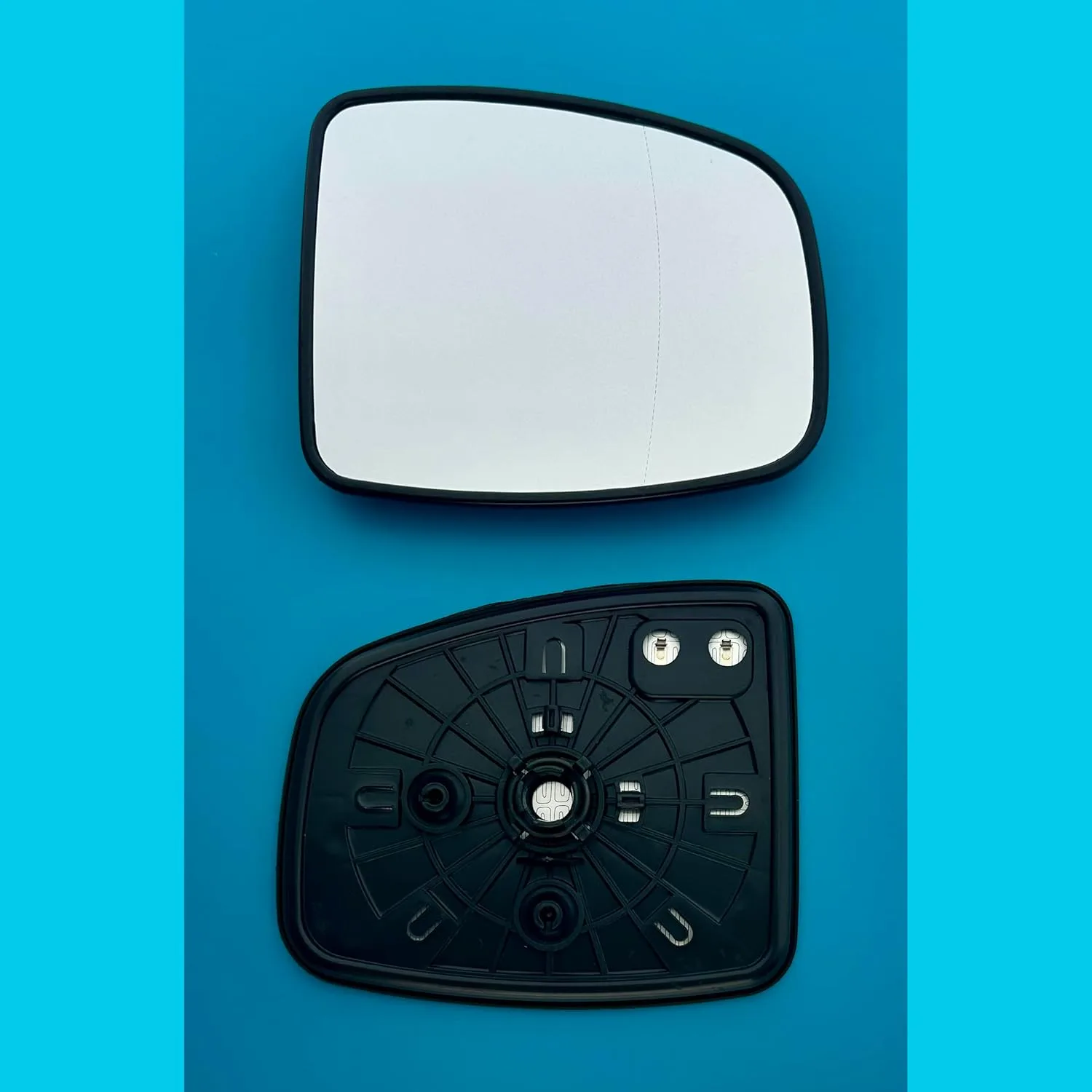 Honda Jazz Clip-on Wing Mirror Glass 2013-2019 — Heated — Right Driver Side