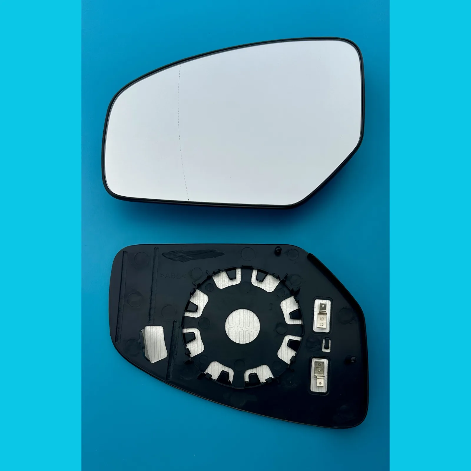 Honda Civic Clip-on Wing Mirror Glass 2012-2017 — Heated, Wide Angle — Left Passenger Side