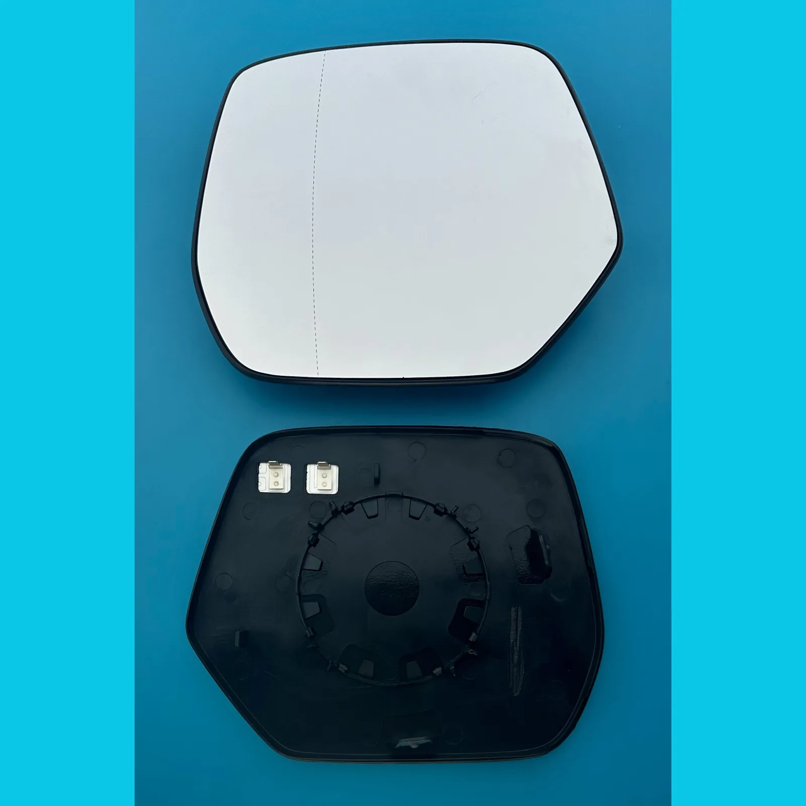 Honda CRV Clip-on Wing Mirror Glass 2013-2021 — Heated, Convex — Left Passenger Side