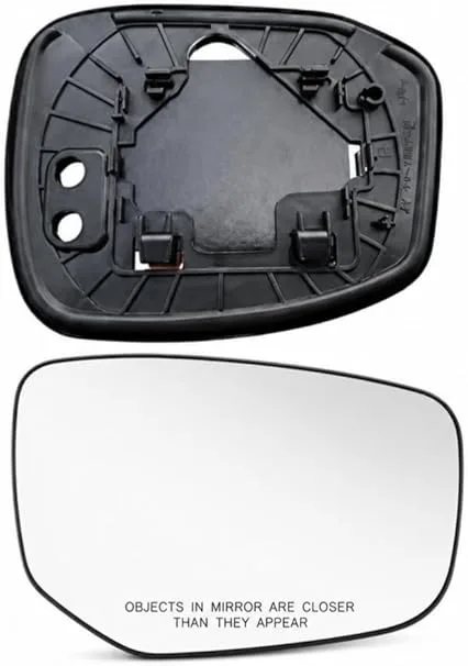 Honda Civic Clip-on Wing Mirror Glass 2012-2017 — Heated, Convex — Right Driver Side