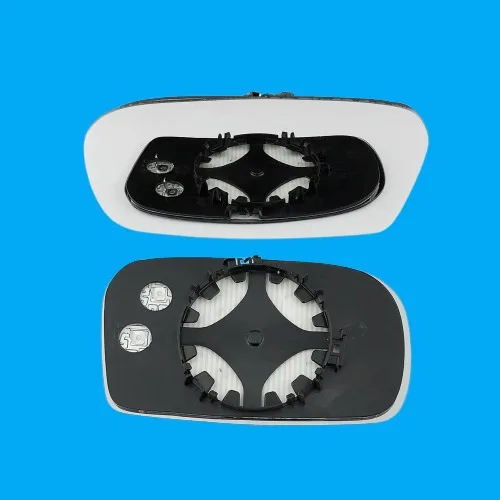 Honda Civic Clip-on Wing Mirror Glass 2000-2005 — Heated, Convex — Left Passenger Side