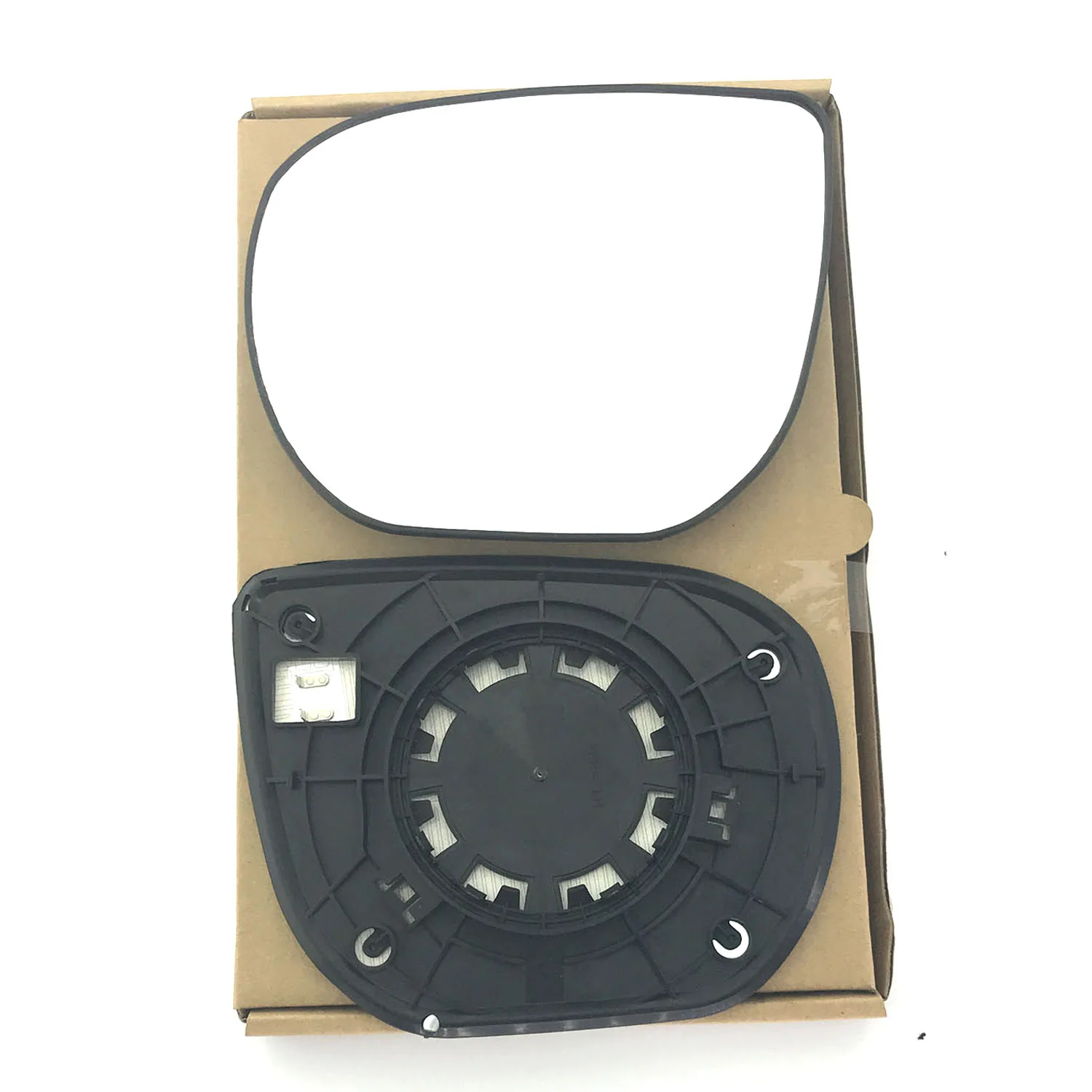 Clip on Wing Mirror Glass — Left Passenger Side