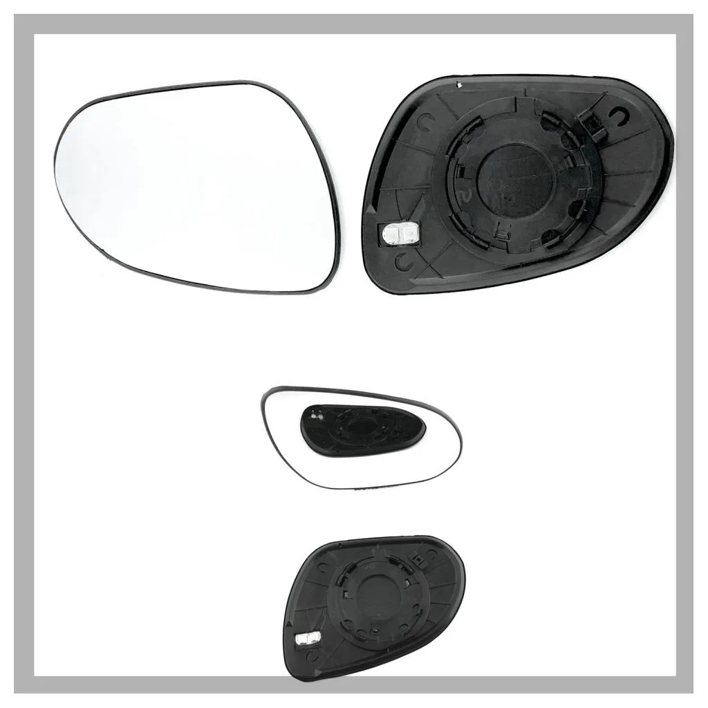 Hyundai Elantra Clip-on Wing Mirror Glass 2006-2011 — Heated, Convex — Right Driver Side