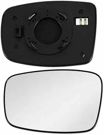 Hyundai i10 Clip-on Wing Mirror Glass 2008-2011 — Heated, Convex — Left Passenger Side