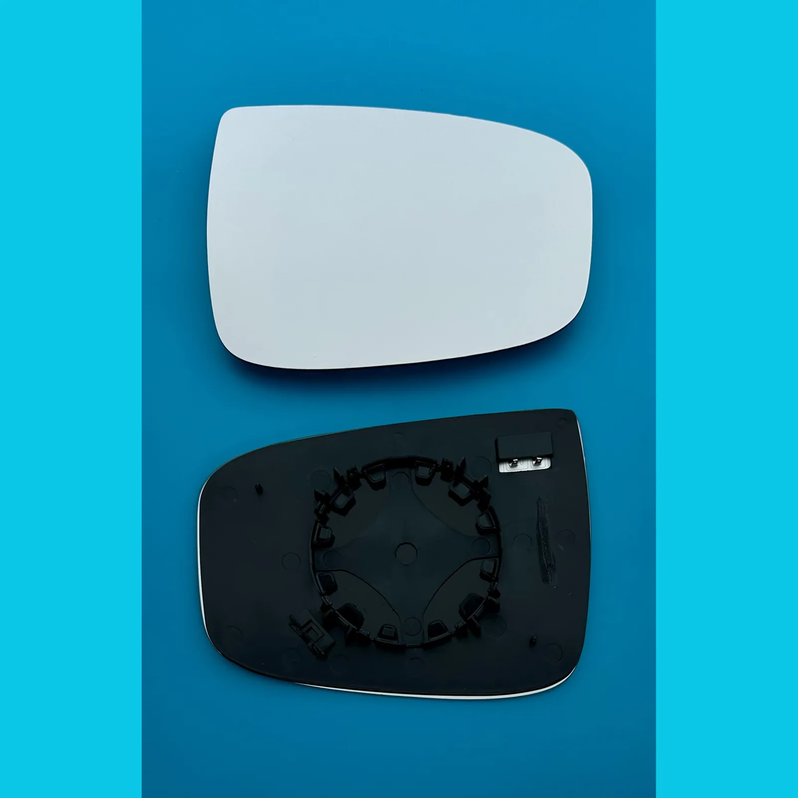 Hyundai IX20 Clip-on Wing Mirror Glass 2010-2020 — Heated, Convex — Right Driver Side