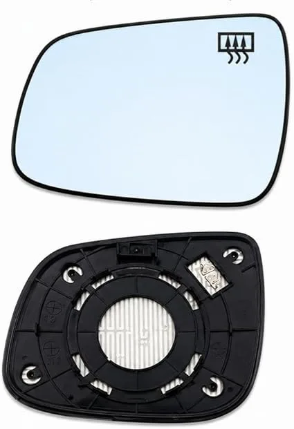 Kia Picanto Clip-on Wing Mirror Glass 2011-2017 — Heated, Convex — Left Passenger Side