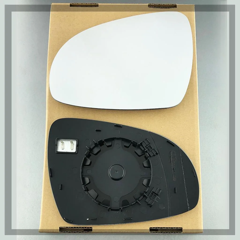 Ford KA Clip-on Wing Mirror Glass 2016-2024 — Heated, Convex — Left Passenger Side