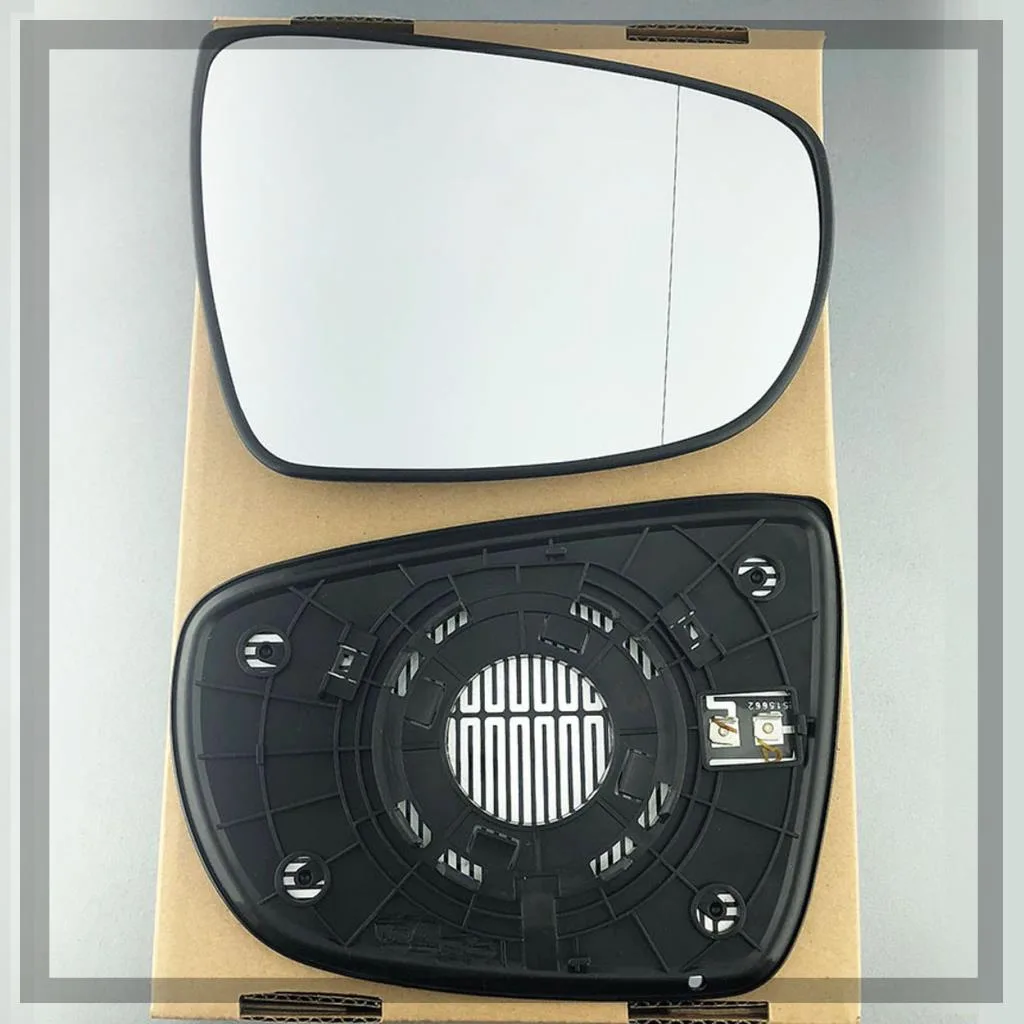 Clip on Wing Mirror Glass — Right Driver Side