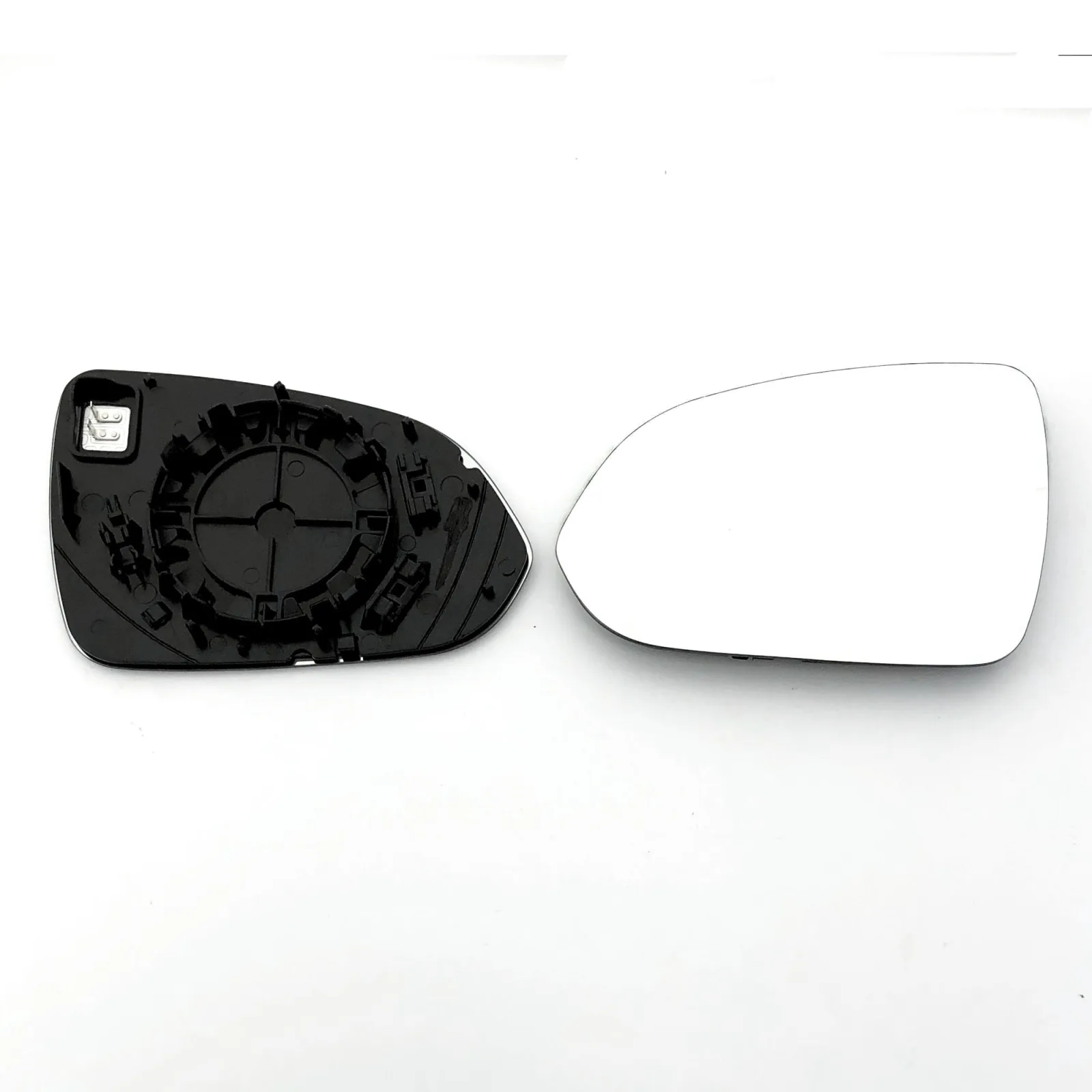 Kia Rio Clip-on Wing Mirror Glass 2017-2020 — Heated, Convex — Left Passenger Side
