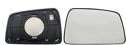 Kia Sportage Clip-on Wing Mirror Glass 2004-2006 — Heated, Convex — Left Passenger Side
