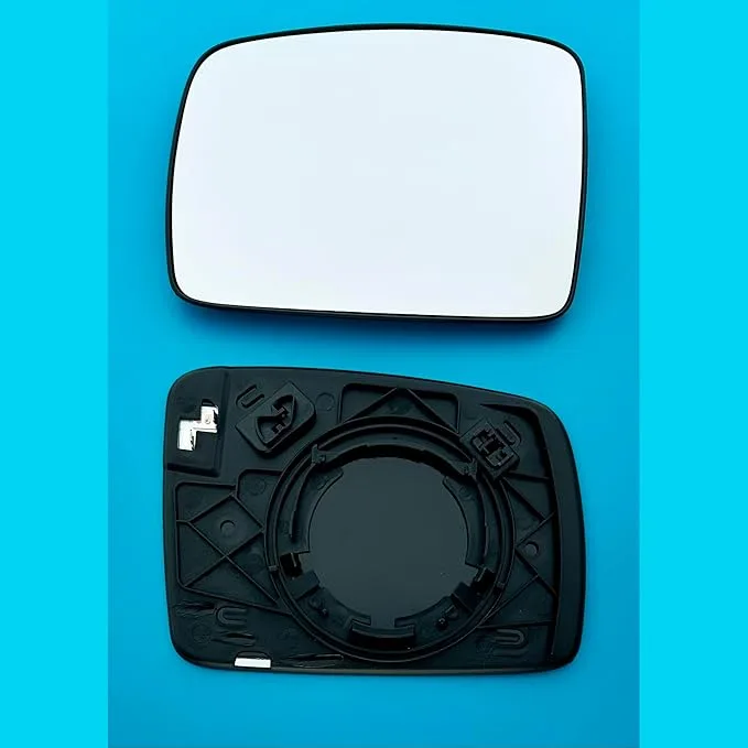 Clip on Wing Mirror Glass — Left Passenger Side