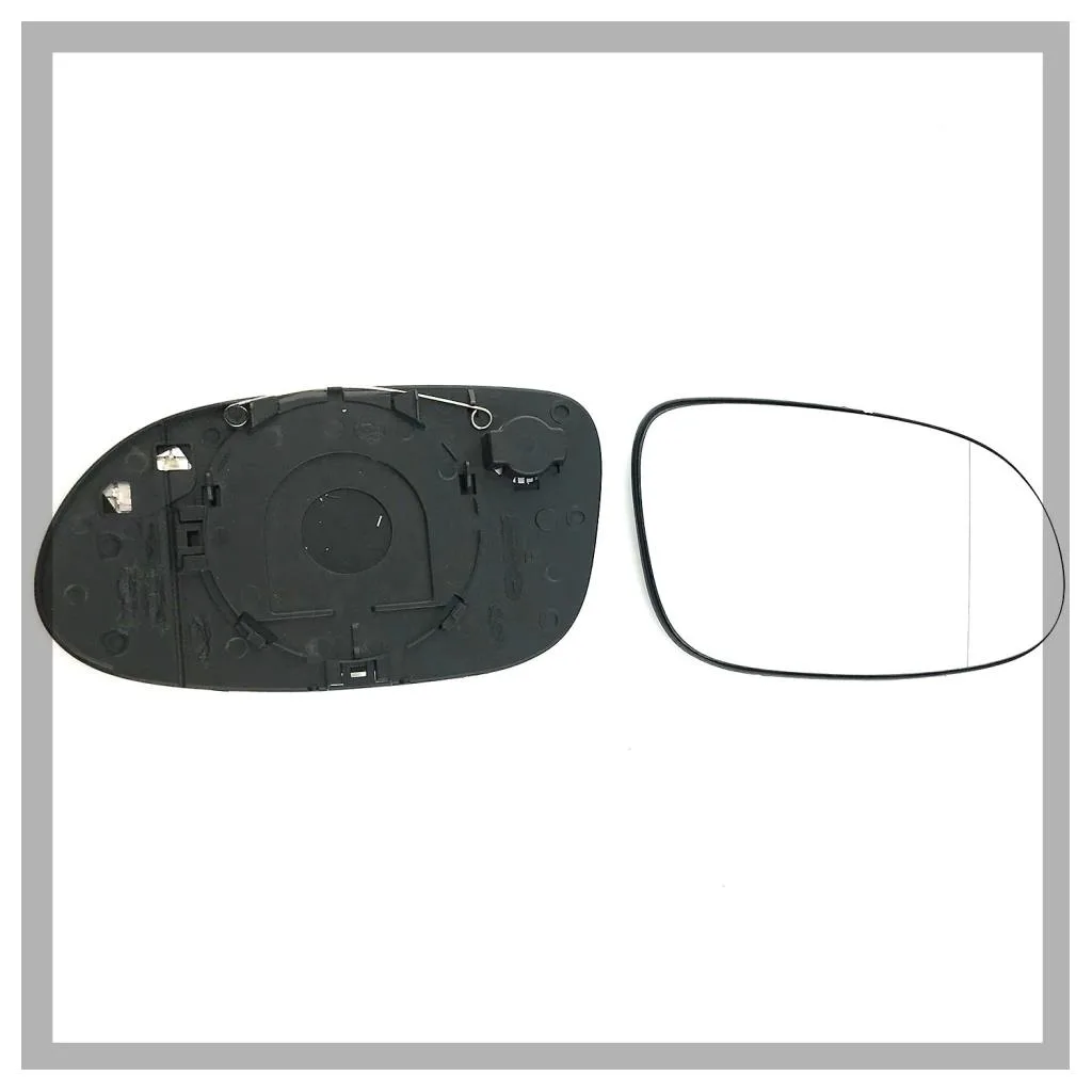 Clip on Wing Mirror Glass — Right Driver Side