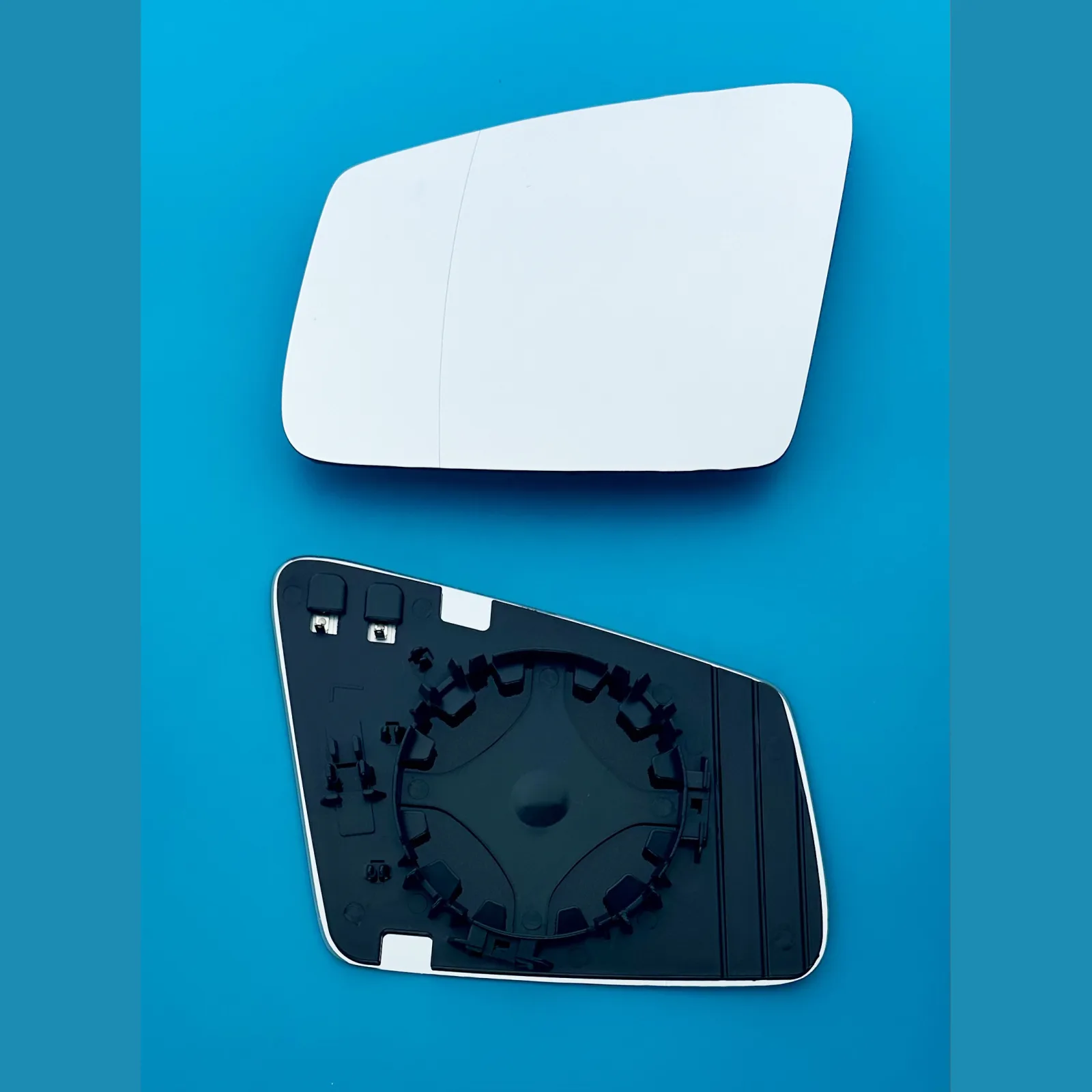 Mercedes A Class Clip-on Wing Mirror Glass 2013-2018 — Heated, Wide Angle — Left Passenger Side