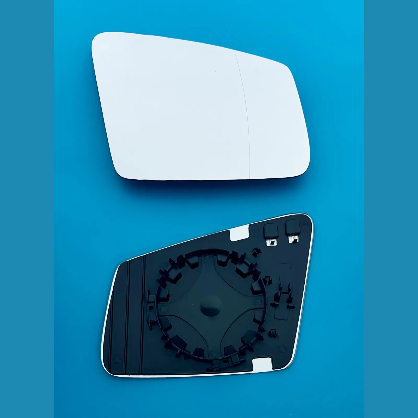 Mercedes A Class Clip-on Wing Mirror Glass 2013-2018 — Heated, Wide Angle — Right Driver Side