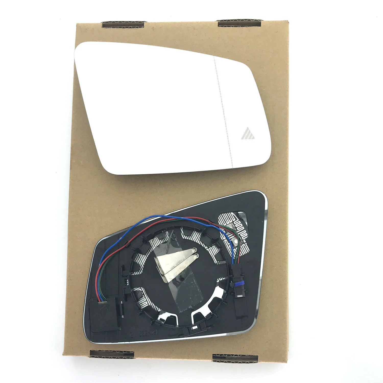 Mercedes A Class Clip-on Wing Mirror Glass 2013-2018 — Heated, Wide Angle, Blind-Spot — Right Driver Side