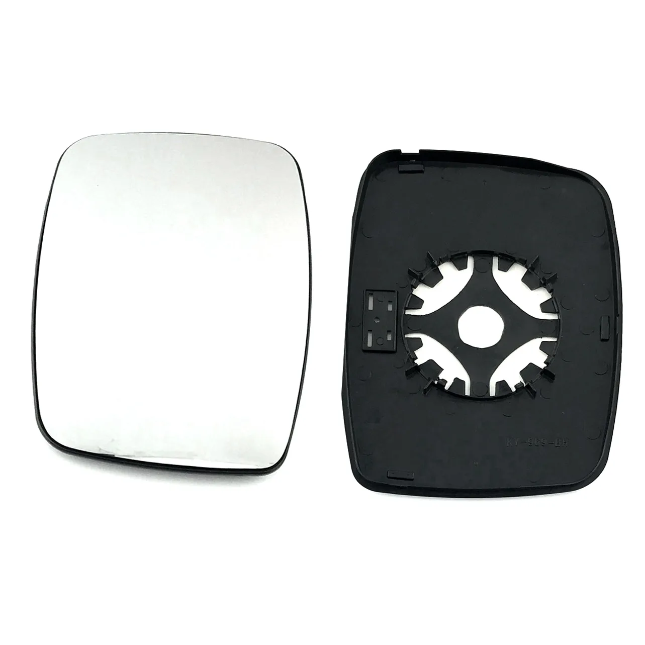 Mercedes Vito Clip-on Wing Mirror Glass 1996-2003 — Non-heated, Convex — Pair (Left Passenger + Right Driver)