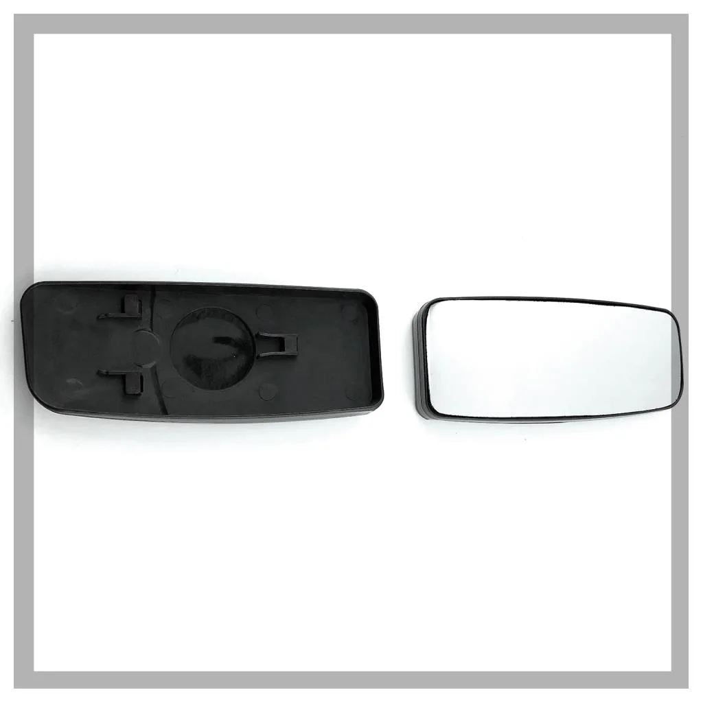 Volkswagen Crafter Clip-on Wing Mirror Glass 2007-2016 — Heated, Wide Angle, Blind-Spot, Lower Glass — Left Passenger Side