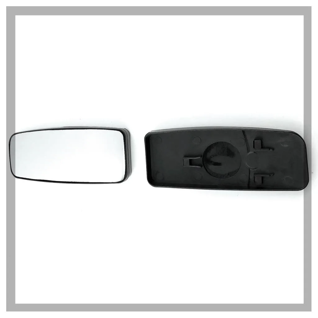 Volkswagen Crafter Clip-on Wing Mirror Glass 2007-2016 — Heated, Wide Angle, Blind-Spot, Lower Glass — Right Driver Side