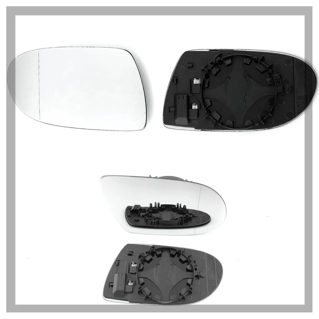 Mercedes SLK Clip-on Wing Mirror Glass 2003-2007 — Heated, Wide Angle — Right Driver Side