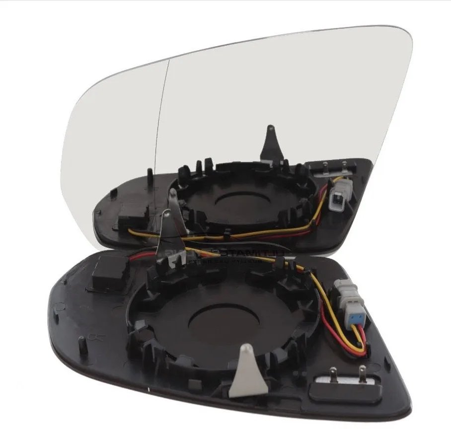 Mercedes C Class Clip-on Wing Mirror Glass 2015-2018 — Heated, Lane Assist — Left Passenger Side