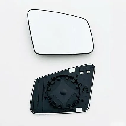Mercedes C Class Clip-on Wing Mirror Glass 2008-2016 — Heated, Convex — Right Driver Side