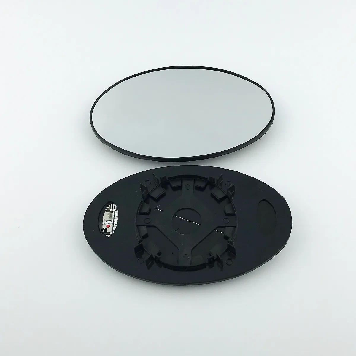Mini ONE Clip-on Wing Mirror Glass 2001-2006 — Heated, Convex — Pair (Left Passenger + Right Driver)