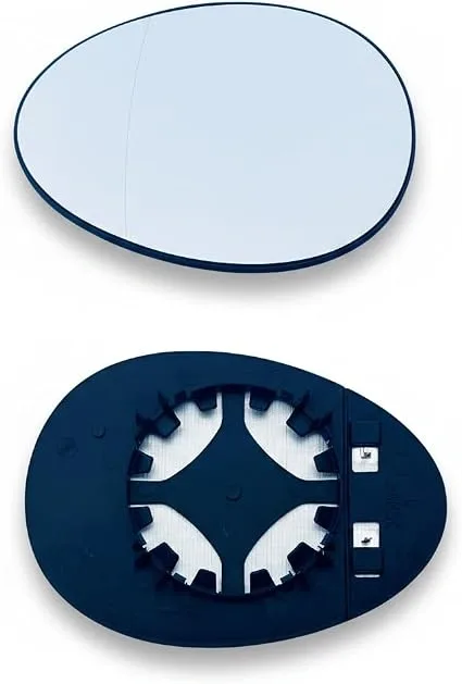 Mini Countryman Clip-on Wing Mirror Glass 2010-2015 — Heated, Wide Angle, Auto-Dimming — Left Passenger Side