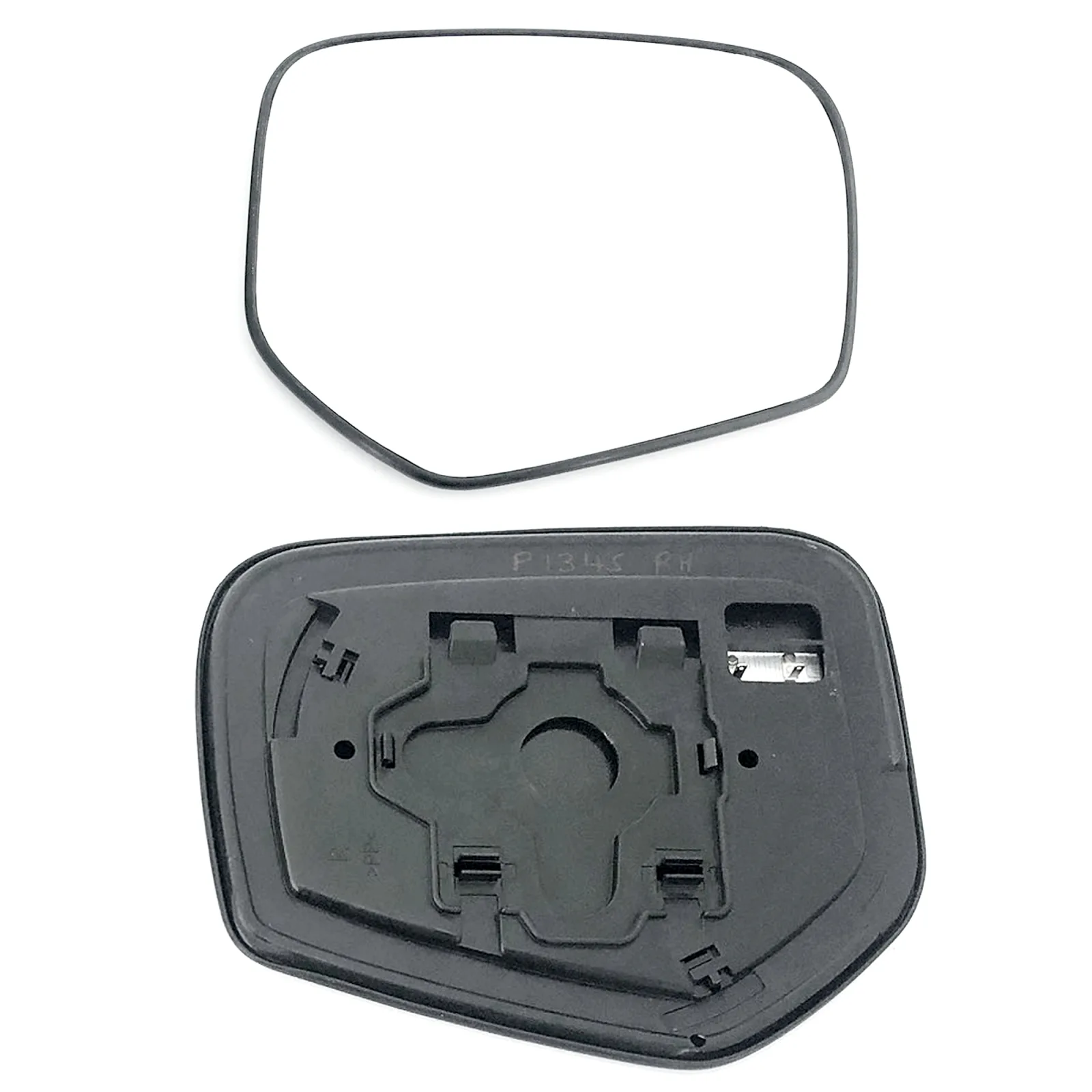 Mitsubishi L200 Clip-on Wing Mirror Glass 2005-2019 — Heated, Convex — Right Driver Side