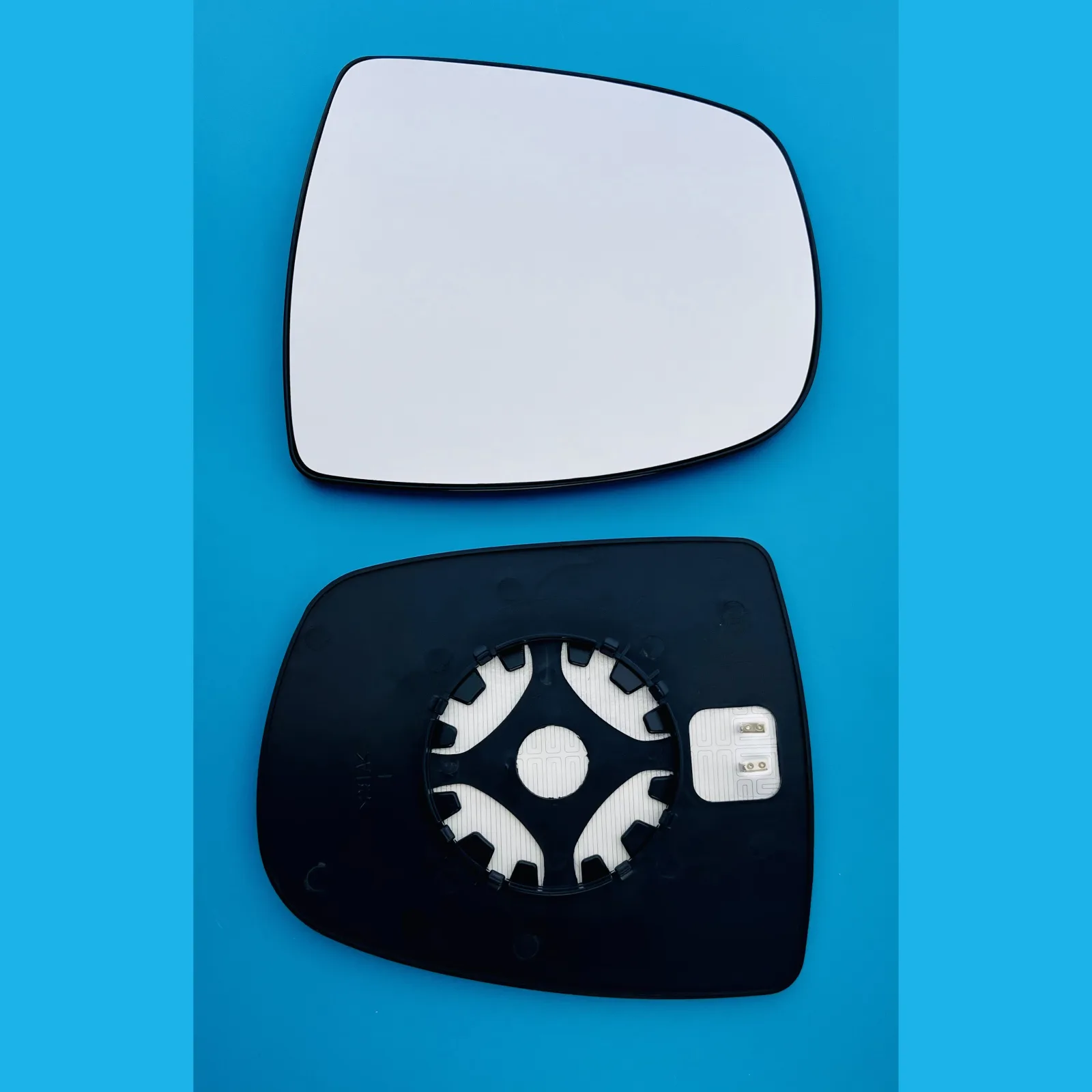 Vauxhall Vivaro Clip-on Wing Mirror Glass 2001-2014 — Non-heated, Convex — Right Driver Side