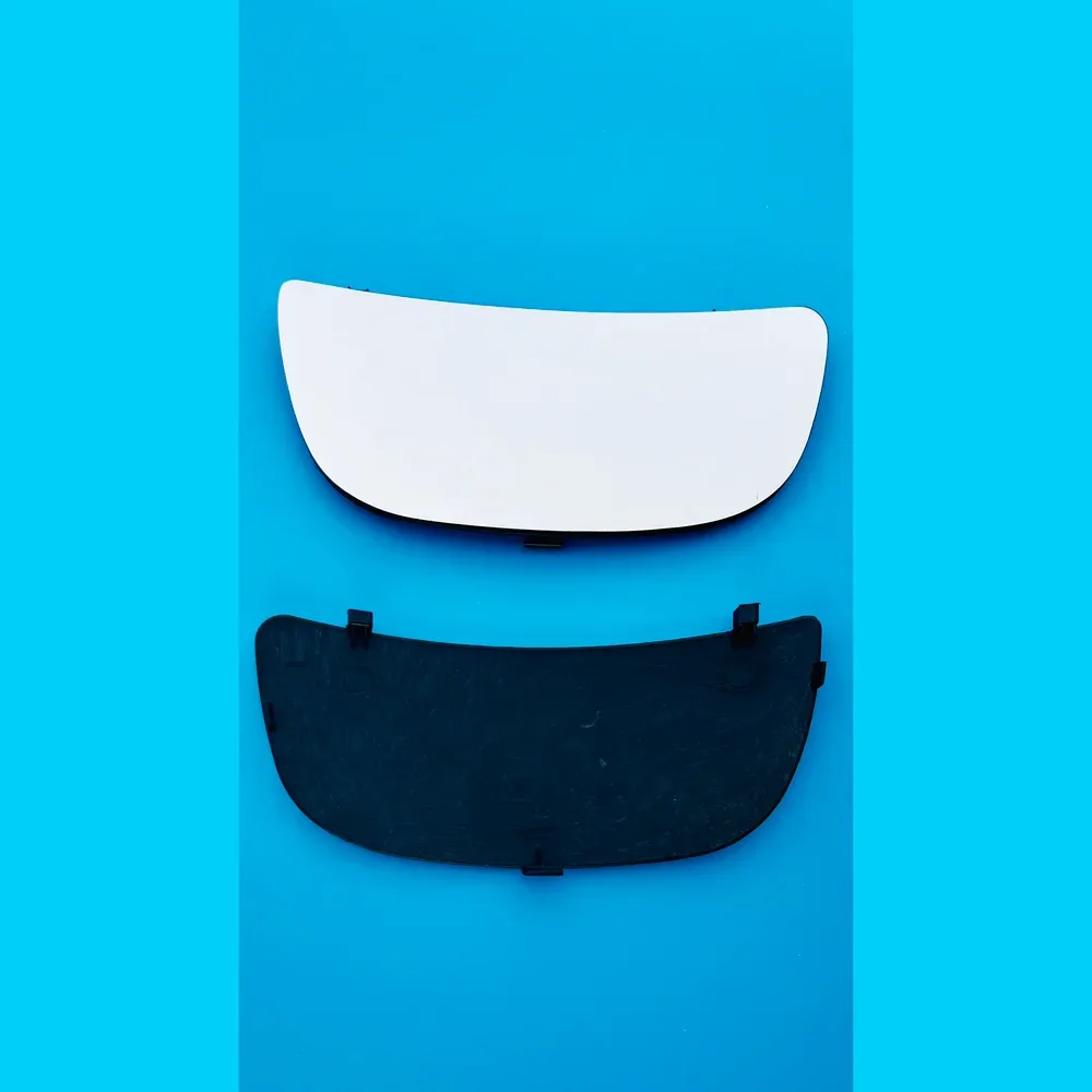 Nissan Primastar Clip-on Wing Mirror Glass 2015-2019 — Heated, Blind-Spot — Left Passenger Side