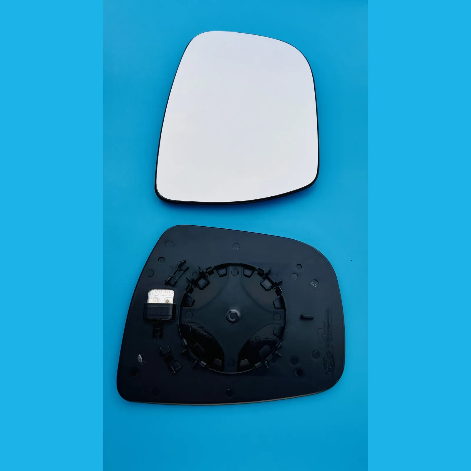 Nissan Juke Clip-on Wing Mirror Glass 2015-2021 — Heated, Convex — Right Driver Side