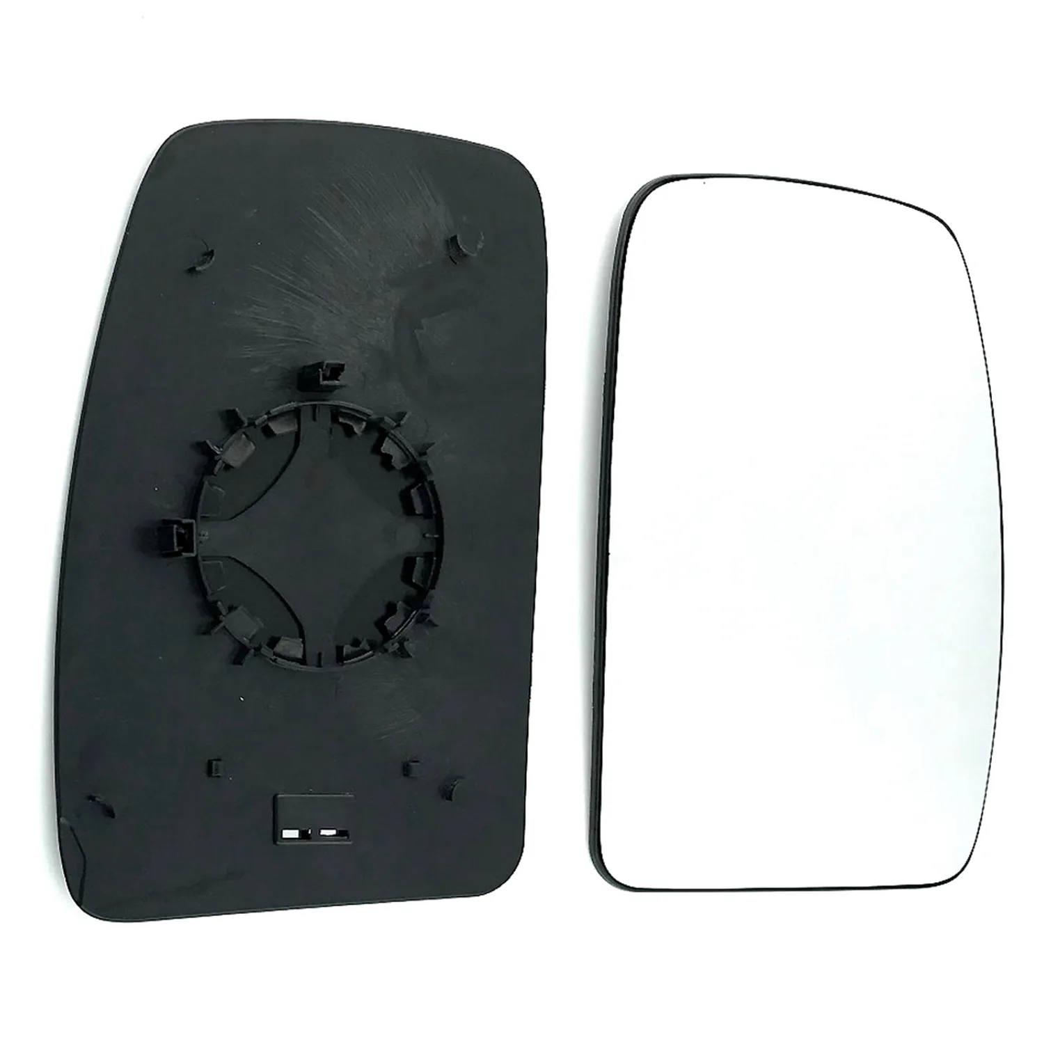 Nissan NV400 Clip-on Wing Mirror Glass 2011-2024 — Heated, Convex, Blind-Spot — Right Driver Side