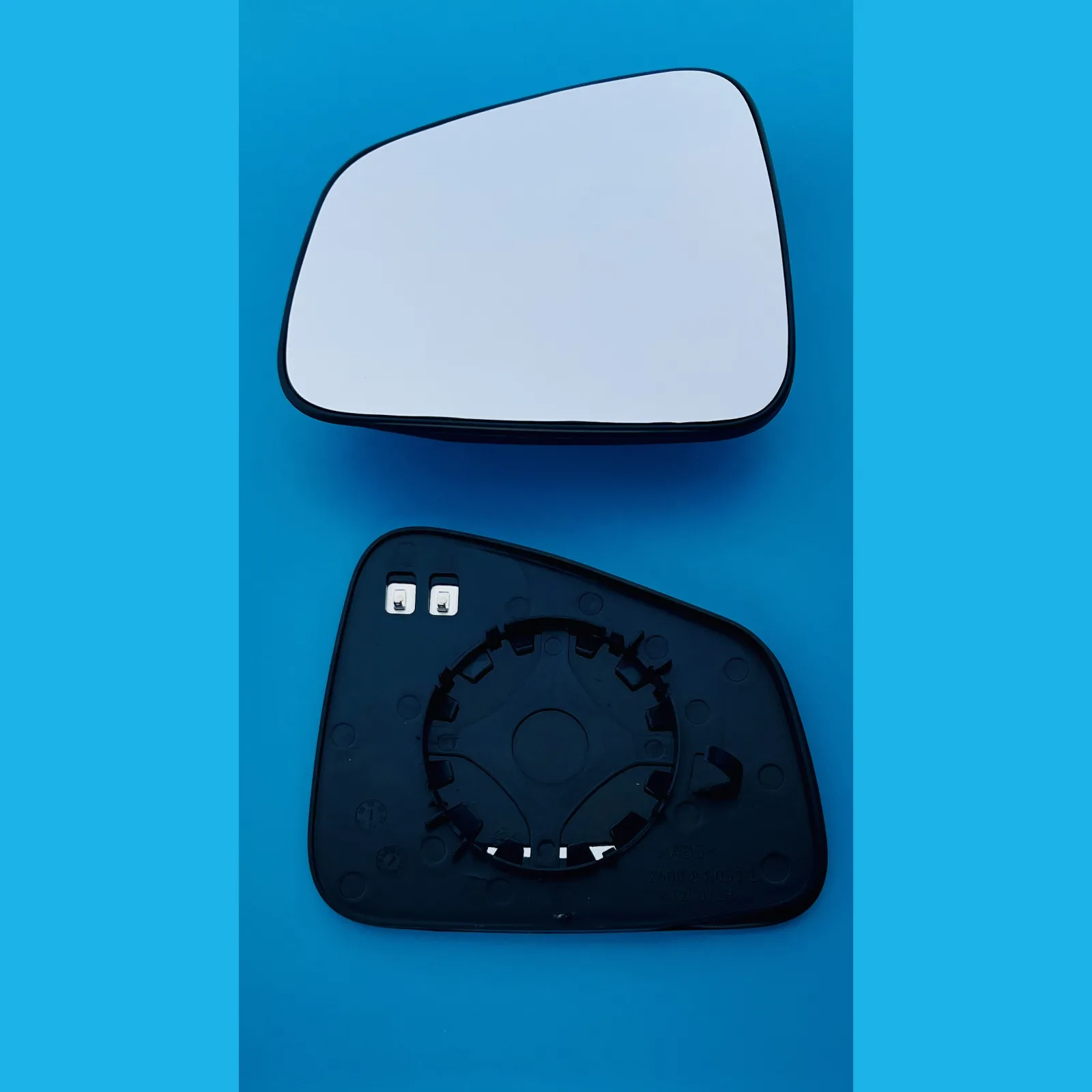 Vauxhall Mokka X Clip-on Wing Mirror Glass 2017-2020 — Heated, Convex — Left Passenger Side