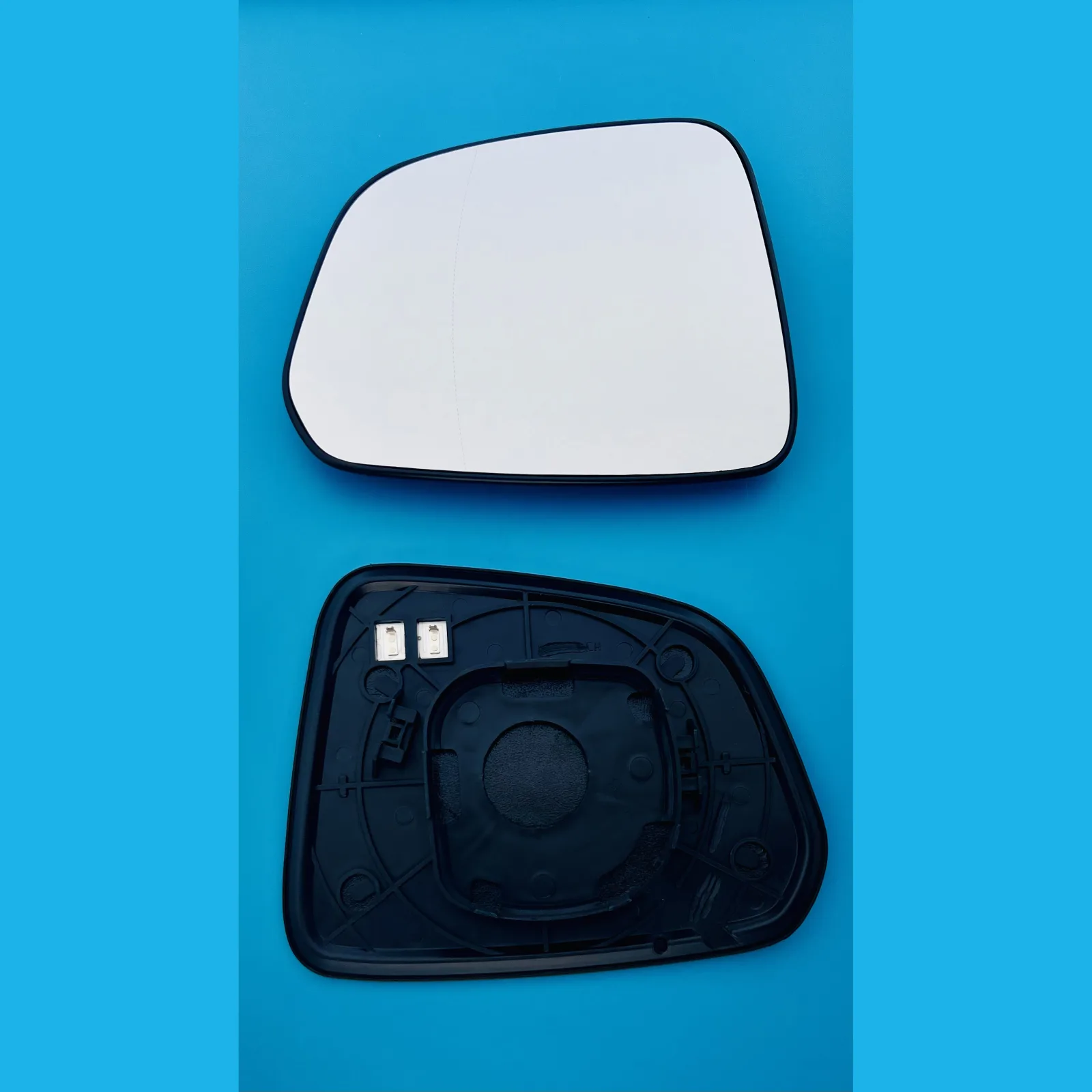 Vauxhall Antara Clip-on Wing Mirror Glass 2007-2020 — Heated, Convex — Left Passenger Side