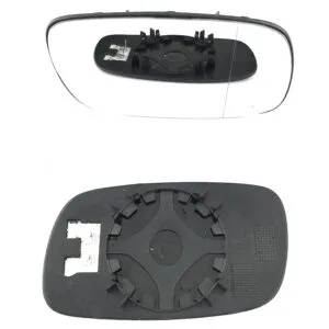 Vauxhall Astra Clip-on Wing Mirror Glass 1992-1998 — Heated, Convex — Right Driver Side