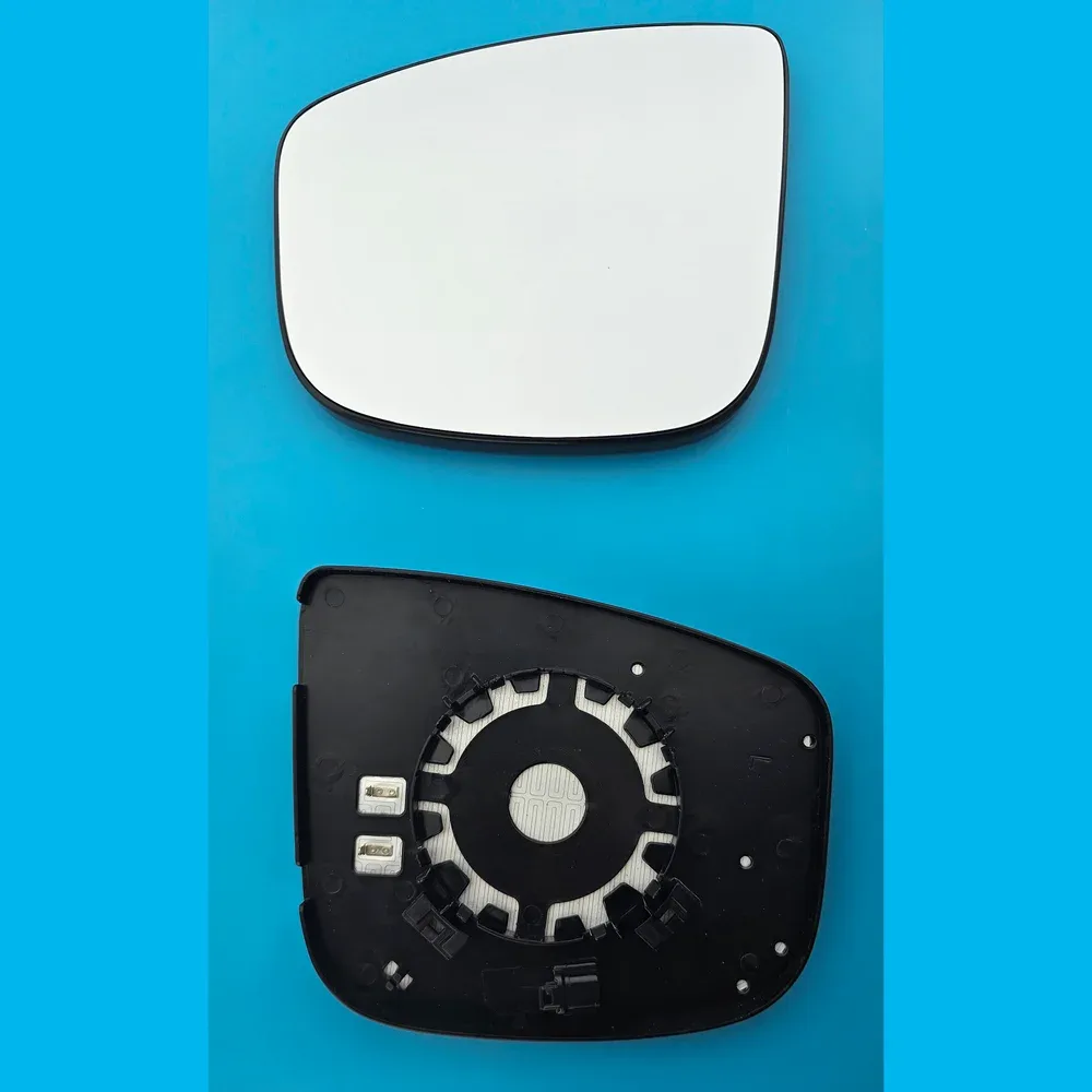 Vauxhall Vivaro Clip-on Wing Mirror Glass 2020 onwards — Heated, Convex, Blind-Spot — Left Passenger Side
