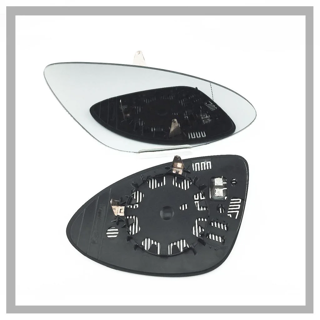 Porsche Cayenne Clip-on Wing Mirror Glass 2011-2018 — Heated, Wide Angle — Right Driver Side