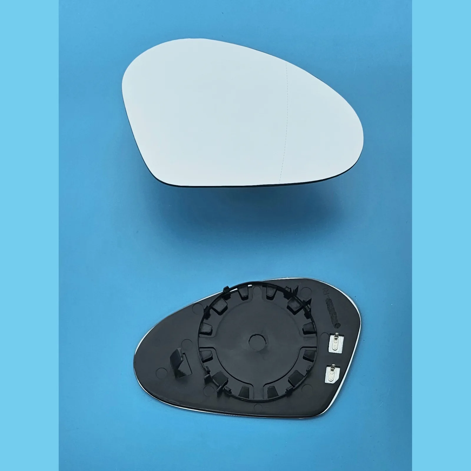 Seat Ibiza Clip-on Wing Mirror Glass 2002-2009 — Heated, Wide Angle — Right Driver Side
