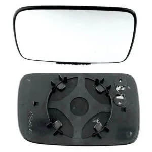 Volkswagen Polo Clip-on Wing Mirror Glass 1994-2000 — Heated, Convex — Right Driver Side