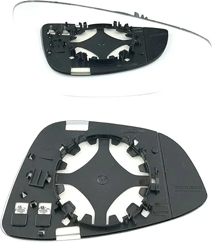 Clip on Wing Mirror Glass — Right Driver Side