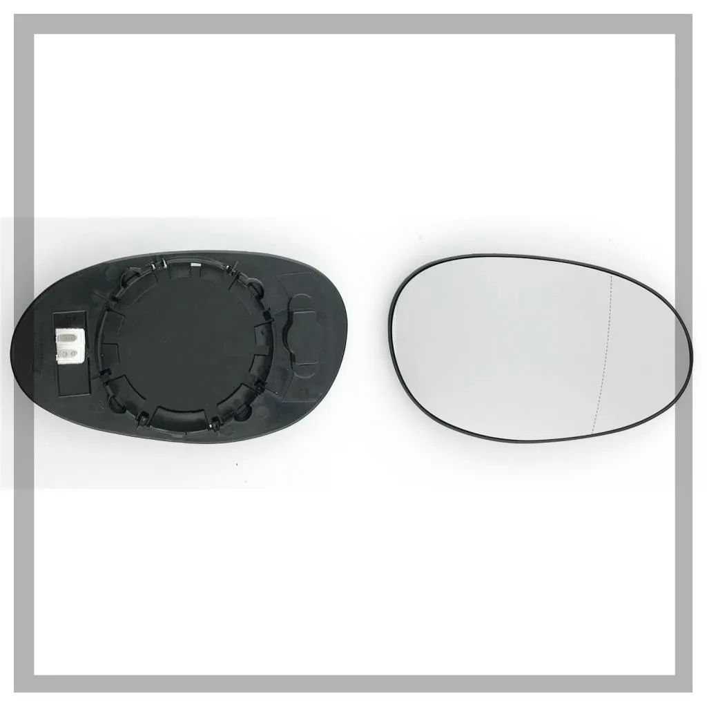 Smart Roadster Clip-on Wing Mirror Glass 2003-2005 — Heated, Convex — Right Driver Side