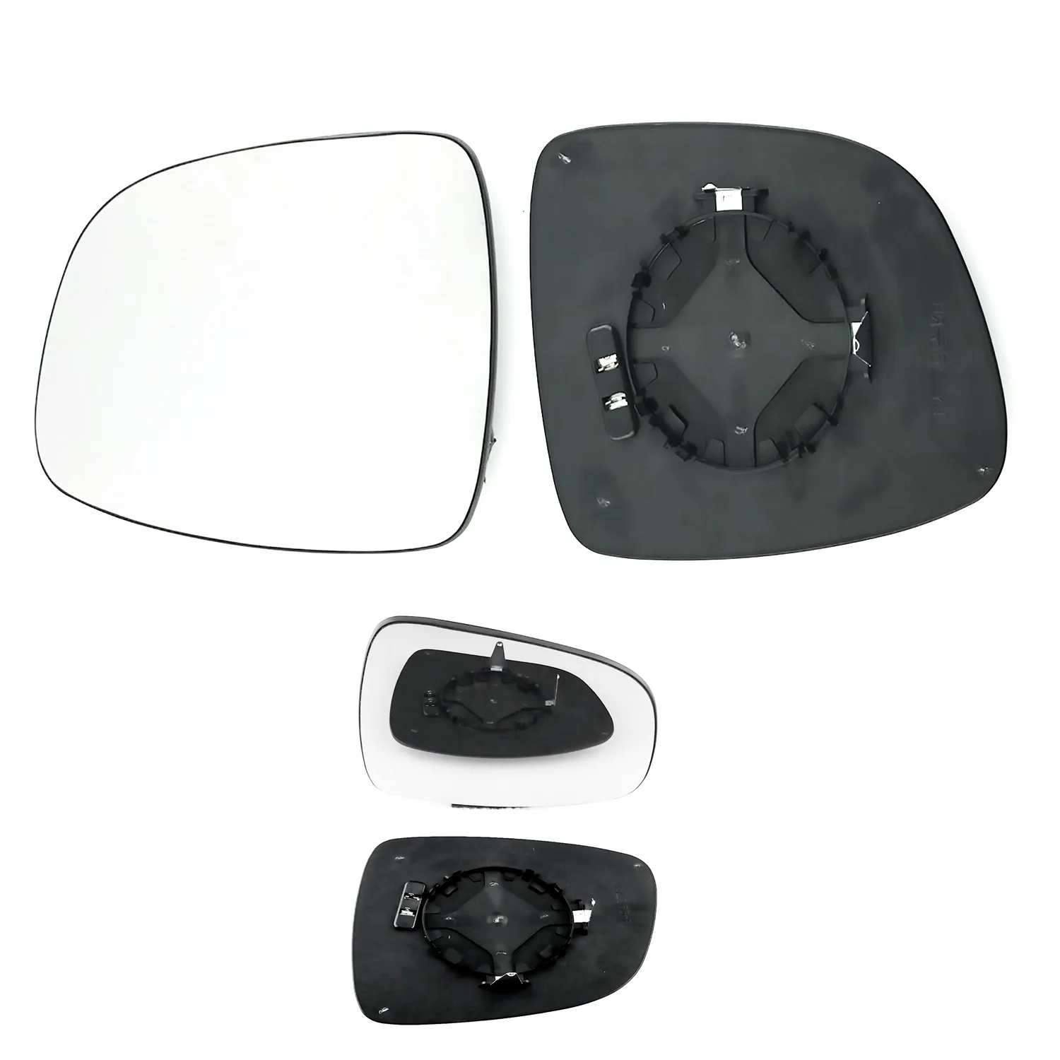 Suzuki SX4 Clip-on Wing Mirror Glass 2008-2016 — Heated, Convex — Right Driver Side