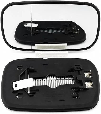 Clip on Wing Mirror Glass — Left Passenger Side