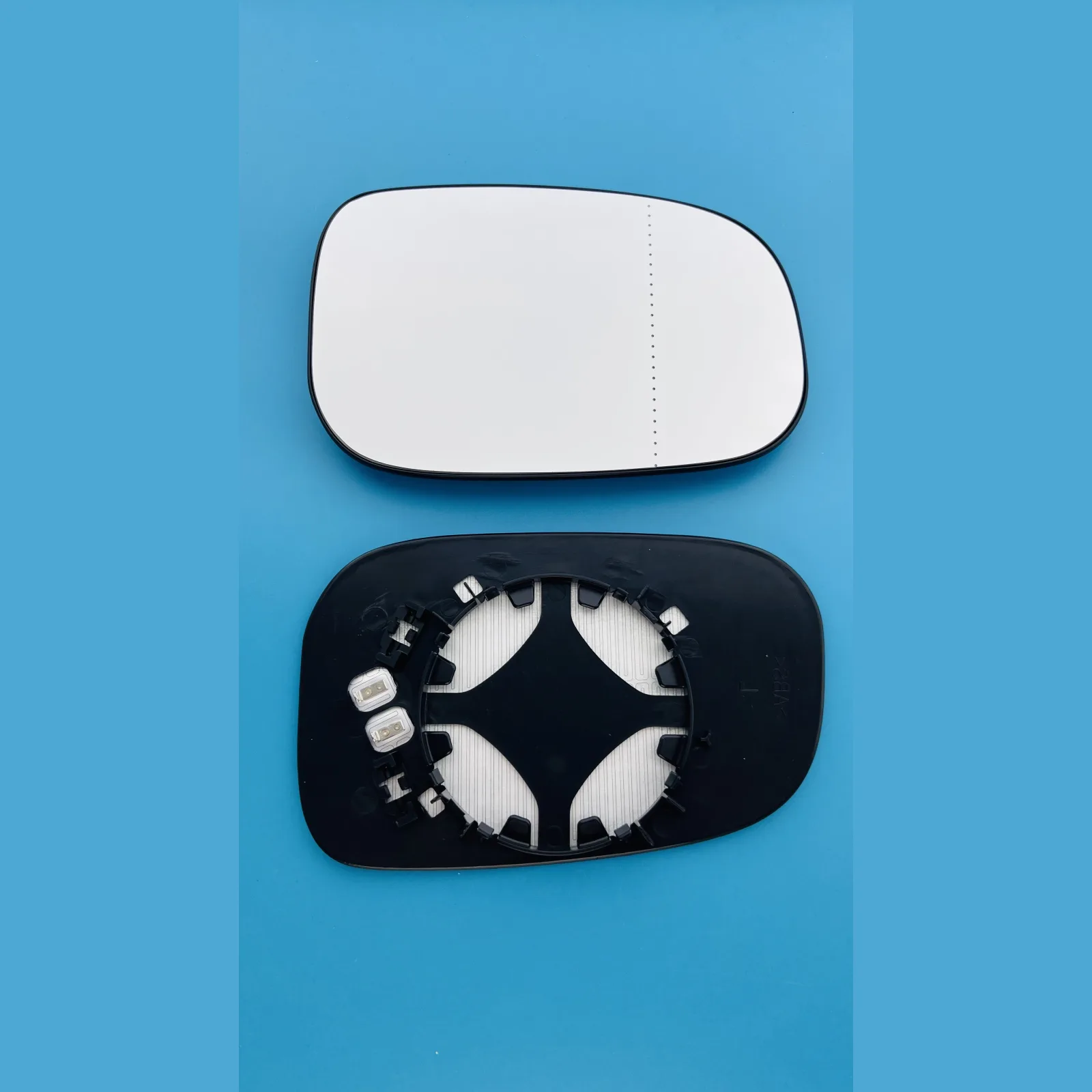 Volvo S40 Clip-on Wing Mirror Glass 2006-2009 — Heated, Wide Angle — Right Driver Side