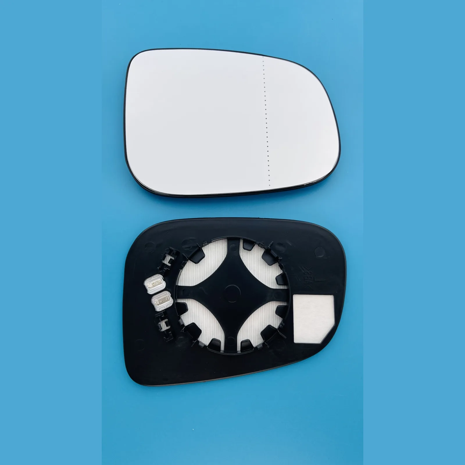 Volvo C70 Clip-on Wing Mirror Glass 2010-2013 — Heated, Wide Angle — Right Driver Side
